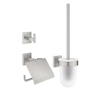 Grohe QuickFix Start Cube - Set de accesorios de WC 3 en 1, supersteel 41123DC0