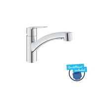 Grohe QuickFix Start - Grifo de fregadero con ducha extraíble, cromo 1012400000