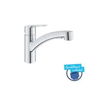 Grohe QuickFix Start - Grifo de fregadero con ducha extraíble, cromo 1012410000