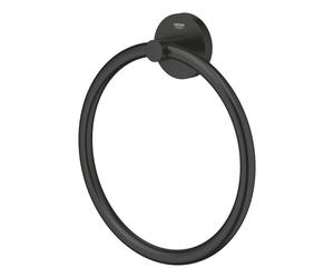 Grohe QuickFix Start - Toallero, negro mate 411742430