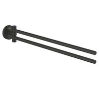 Grohe QuickFix Start - Toallero, negro mate 411832430