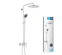 Grohe Vitalio Joy - Conjunto de ducha 260 con grifo de pared, 3 chorros, cromo 27684001