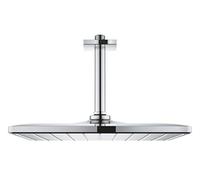 GROHE Brazo de ducha Rainshower 310 Mono Cube con efecto lluvia 31x31 cm cuadrada StarLight Chrome