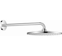 Grohe Rainshower brazo de ducha con efecto lluvia 30x30 cm circular StarLight Chrome 26558000