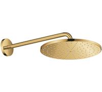 Grohe Rainshower brazo de ducha con efecto lluvia 31x31 cm circular Cool Sunrise 26558GL0