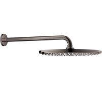 Grohe Rainshower brazo de ducha con efecto lluvia 31x31 cm circular Hard Graphite 26066A00