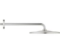 Grohe Rainshower brazo de ducha con efecto lluvia 31x31 cm circular SuperSteel 26558DC0