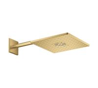 GROHE Rociador de ducha Rainshower SmartActive Cube 310 brazo 43 cm 2 chorros Cool Sunrise cepillado