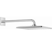 GROHE Brazo de ducha Rainshower 31x31 cm cuadrado con efecto lluvia cromo 26564000