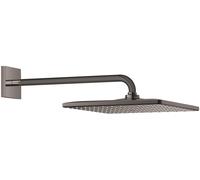 Grohe Rainshower brazo de ducha con efecto lluvia 31x31 cm cuadrada Hard Graphite 26564A00