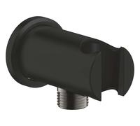 Grohe Rainshower - Codo de ducha con soporte, phantom negro 26658KF0