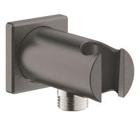 Grohe Rainshower - Codo de pared con soporte, grafito duro cepillado 26659AL0