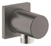 Grohe Rainshower - Codo de pared, Hard Graphite cepillado 27076AL0