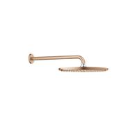 Grohe Rainshower Cosmopolitan - Rociador de ducha 310, brazo de ducha 38 cm, 1 chorro, Warm Sunset cepillado 26066DL0