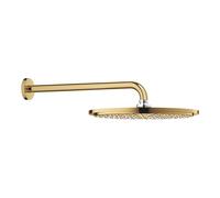 Grohe Rainshower Cosmopolitan - Rociador de ducha Cosmopolitan 310 con brazo 38 cm, 1 chorro, Cool Sunrise 26066GL0