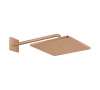 Grohe Rainshower ducha con efecto lluvia 31x31 cm cuadrada Brushed Warm Sunset 26564DL0