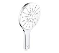 GROHE Cabezal de ducha Rainshower SmartActive 150 – 9,5 l/min, 3 chorros – Blanco Luna 26554LS0