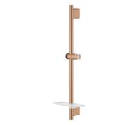Grohe Rainshower SmartActive - Barra de ducha con estante, 60 cm, cepillado Warm Sunset 26602DL0