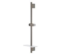 Grohe Rainshower SmartActive - Barra de ducha con estante, 60 cm, Hard Graphite cepillado 26602AL0
