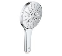 Grohe Rainshower SmartActive - Cabezal de ducha, 130, 8,5 l/min, 3 chorros, cromo 26574000