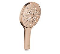Grohe Rainshower SmartActive - Cabezal de ducha 130 9,5 l/ min, 3 chorros, Warm Sunset cepillado 26574DL0