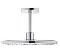 Grohe Rainshower SmartActive Cube - Rociador de ducha 310, brazo de ducha 14 cm, 2 chorros, cromo 26481000