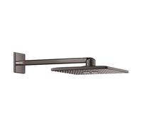 Grohe Rainshower SmartActive Cube - Rociador de ducha 310, brazo de ducha 43 cm, 2 chorros, Hard Graphite 26479A00