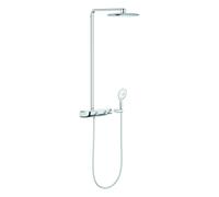 Grohe Rainshower System SmartControl 360 Sistema de ducha mono con mezclador termostático, montado en la pared, 26361000, Color: cromado