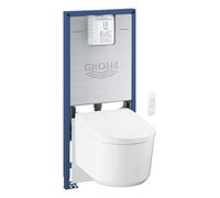 Grohe Rapid SLX inodoro con función de bidé y marco suspendido sin reborde blanco 36509SH0