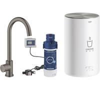 Grohe Red grifo con caldera de pie Brushed Hard Graphite 30085AL1