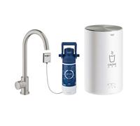 Grohe Red grifo con caldera de pie SuperSteel 30085DC1