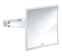 GROHE Espejo cosmético Selection Cube 22,3×22,3 cm cuadrado cromo 40808000