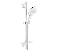 GROHE Conjunto de ducha Vitalio SmartActive 26598000 – teleducha 15 cm, 3 chorros, barra 63 cm cromo
