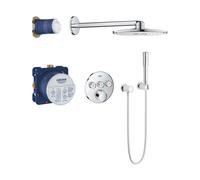 Grohe SmartControl conjunto de ducha empotrado con termostato StarLight Chrome 34709000