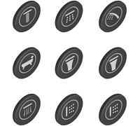 Grohe SmartControl kit de cubiertas para botones 14077XH0