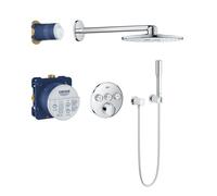 Grohe SmartControl Perfect - Conjunto de ducha con grifo empotrado, 31 cm, cromo 34709000