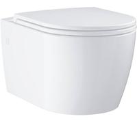 Grohe Start taza de inodoro con asiento de cierre suave suspendido sin reborde blanco 103848SH00