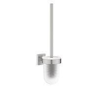 Grohe Start Cube QuickFix - Set escobillero, Gris Mate, para Pegar (Pegamento QuickGlue A1) o atornillar, Ref. 40977DC0