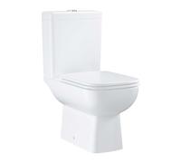 Grohe Start Edge - Conjunto de inodoro completo con cisterna y asiento softclose, rimless, blanco alpino 39951000