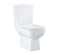 Grohe Start Edge - Conjunto de inodoro completo con cisterna y asiento softclose, rimless, blanco alpino 39814000