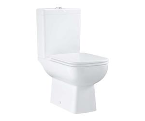 Grohe Start Edge - Conjunto de inodoro completo con cisterna y asiento softclose, rimless, blanco alpino 39951000