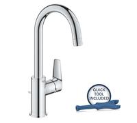 Grohe Start Edge grifo para lavabo de pie StarLight Chrome 24201001
