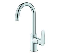GROHE Grifo de lavabo Start Edge 24201001 monomando caño alto en C giratorio cromo