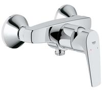 Grohe Grifo de ducha monomando Start Flow, montaje en pared, menor consumo de agua, cromo 23771000