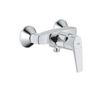 Grohe Grifo de ducha monomando Start Flow, montaje en pared, menor consumo de agua, cromo 23771000