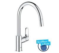Grohe Start Flow - Grifo de fregadero con caño extraíble, cromo 30569000
