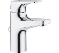 Grohe Start Flow- Grifo de lavabo monomando S (vaciador automático, menor consumo de agua, altura 144mm), cromo, ref. 23809000