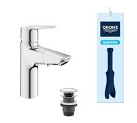 GROHE Grifo para lavabo Start 24205003 QuickFix Monomando caño extraíble desagüe Push-Open cromo