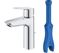 GROHE Grifo de baño QUICKFIX Start monomando M cromado con desagüe y ahorro de agua 23552002