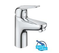 Grohe Swift - Grifo de lavabo, con desagüe Push-Open, arranque en agua fría, cromo 24323001